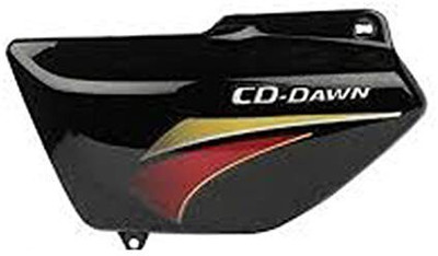 ARPIT ENTREPRISE Side Panel For CD Dawn (Black-Red) Bike Crash Guard(Indian)