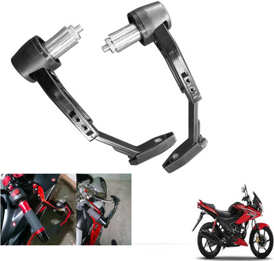 Shopland CNC Handlebar Protector Brake Clutch Motorcycle Lever Guard For CBF Stunner Bike Crash Guard(Honda)
