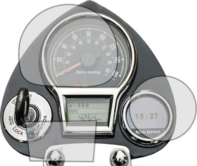 Zealsy Screen Guard for Royal Enfield Reborn Classic 350 2022+ Speedometer Protector Bike Display Screen Guard(Royal Enfield)