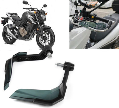 AUTO PEARL Hand Guard Protector Windshield for All Bikes_186 Handlebar Hand Guard(Honda)