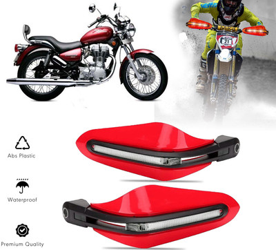 AUTO PEARL RED Protector Proguard Pro Brake Clutch Lever Protector Guard Bike Crash Guard(Royal Enfield)