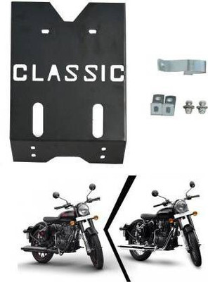 MK Mankrit Bike Accessories Heavy Duty Bash Plate or Engine Crash Guard Plate for 350 /500(Royal Enfield)