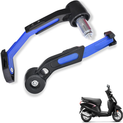 Shopland Adjustable CNC Lever Guard for All Bike LG_Blue177 Bike Crash Guard(Hero)