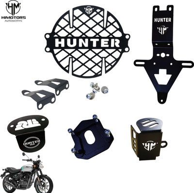 HIMOTORS RE 350 Hunter Bike Crash Guard(Royal Enfield)