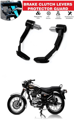 GONAMA Universal Motorcycle Adjustable Brake Clutch CNC Lever Protector Guard sg130 Handle Bar Grip For Yamaha R15(Pack of 2)