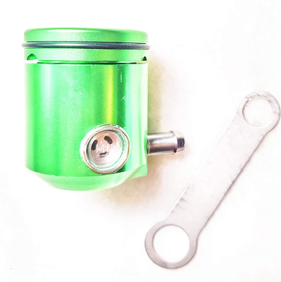 road religion RoadReligion Rizoma Front/Rear Brake/clutch fluid reservoir Universal (Green) Bike Cylinder Kit