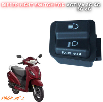 ENEMYT Automotive Dipper Light Switch For Activa 3G 4G 5G 6G Bike Electric Regulator