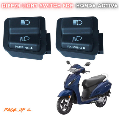 ENEMYT Automotive Dipper Light Switch For Honda Activa Pack Of 2 Bike Electric Regulator