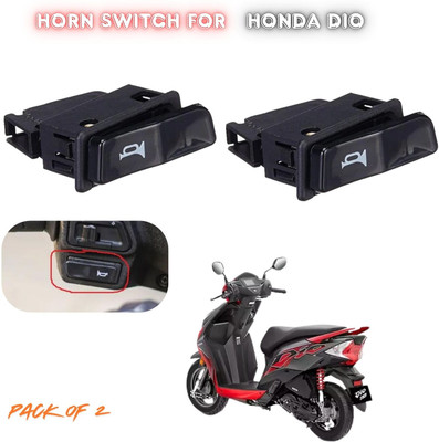ENEMYT Honda Activa All Model Premium Quality Pack Of 2 Horn Switch For Honda Dio Bike Electric Regulator