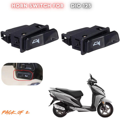 SRPHERE Honda Activa All Model Premium Quality Pack Of 2 Horn Switch For Dio 125 Bike Electric Regulator