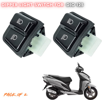 ENEMYT Automotive Dipper Light Switch For Dio 125 Pack Of 2 Bike Electric Regulator