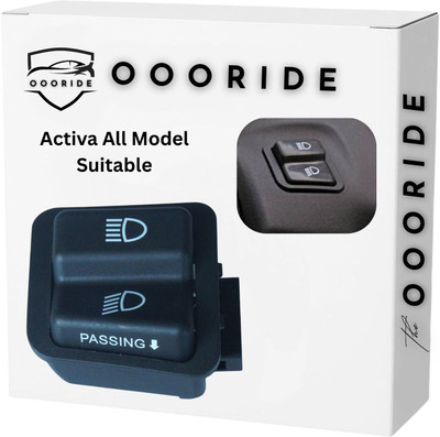 OOORIDE OOO Activa All Model Modular Automotive Dipper Light Switch Bike Electric Regulator