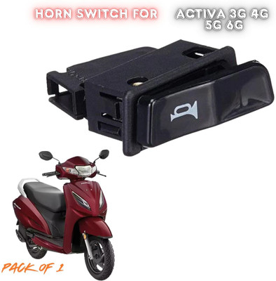 ENEMYT Honda Activa All Model Premium Quality 1PC Horn Switch For ActivA 3G 4G 5G 6G Bike Electric Regulator