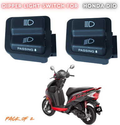 ENEMYT Automotive Dipper Light Switch For Honda Dio Pack Of 2 Bike Electric Regulator