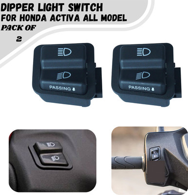 ENEMYT QX4 Activa All Model Modular Automotive Dipper Light Switch Pack Of 2 Bike Electric Regulator