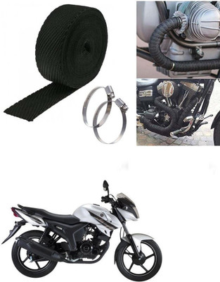SRPHERE (3 Mtrs) Silencer Wrap Bike Exhaust Heat Shield for Yamaha SZ-S Bike Exhaust Heat Shield