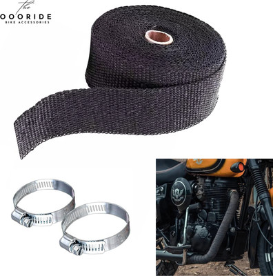 OOORIDE Royal Enfield Classic Bike Silencer Wrap Bike Exhaust Heat Shield
