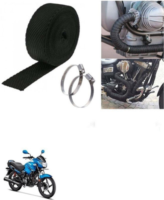 SRPHERE (3 Mtrs) Silencer Wrap Bike Exhaust Heat Shield for Hero Glamour FI Bike Exhaust Heat Shield