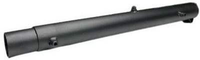 Globe Exhaust Classic Reborn Bend Pipe (Catalitic convertor) Black Bike Exhaust Heat Shield