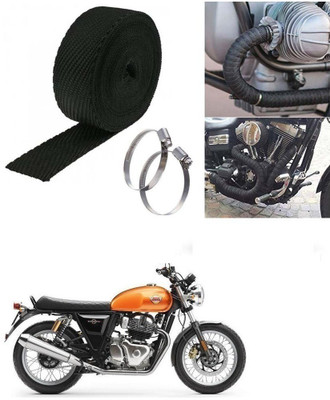 SRPHERE (3 Mtrs) Silencer Wrap Bike Exhaust Heat Shield for Royal Enfield Twin Bike Exhaust Heat Shield