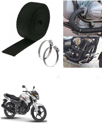 SRPHERE (3 Mtrs) Silencer Wrap Bike Exhaust Heat Shield for Yamaha SZ R Bike Exhaust Heat Shield