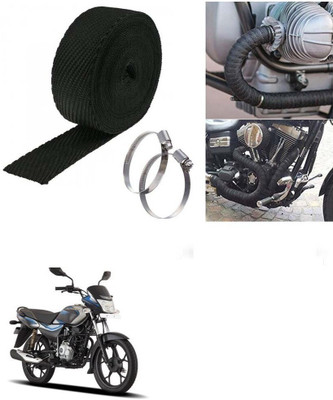 SRPHERE (3 Mtrs) Silencer Wrap Bike Exhaust Heat Shield for Bajaj Platina 110 Bike Exhaust Heat Shield