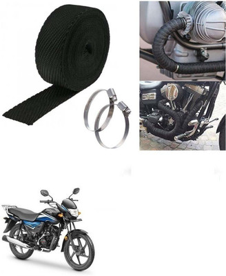 SRPHERE (3 Mtrs) Silencer Wrap Bike Exhaust Heat Shield for Honda Dream Neo Bike Exhaust Heat Shield