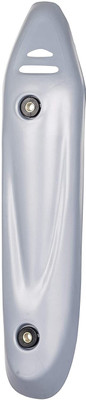 Haran Silencer Guard Hero Pleasure (Silver) Bike Exhaust Heat Shield