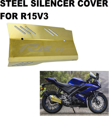SRPHERE STEEL SILENCER COVER FOR R1-5 V-3 Bike Exhaust Heat Shield