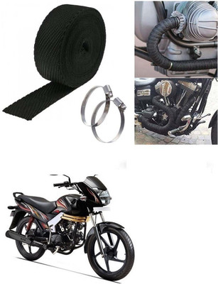 SRPHERE (3 Mtrs) Silencer Wrap Bike Exhaust Heat Shield for Mahindra Centuro NXT Bike Exhaust Heat Shield