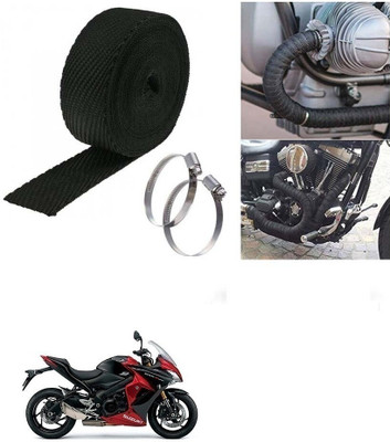 SRPHERE (3 Mtrs) Silencer Wrap Bike Exhaust Heat Shield for Suzuki GSX S1000F Bike Exhaust Heat Shield