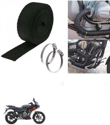 SRPHERE (3 Mtrs) Silencer Wrap Bike Exhaust Heat Shield for Bajaj Pulsar 220F Bike Exhaust Heat Shield