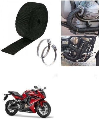 SRPHERE (3 Mtrs) Silencer Wrap Bike Exhaust Heat Shield for Honda CBR 650F Bike Exhaust Heat Shield