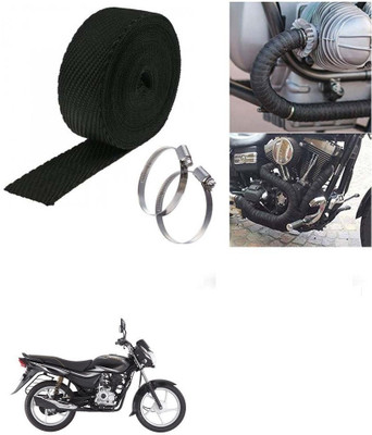 SRPHERE (3 Mtrs) Silencer Wrap Bike Exhaust Heat Shield for Bajaj Platina Bike Exhaust Heat Shield