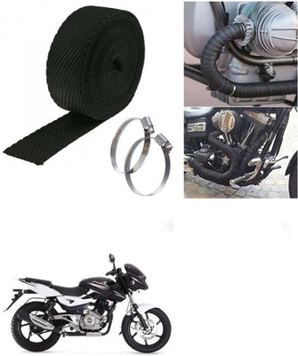 SRPHERE (3 Mtrs) Silencer Wrap Bike Exhaust Heat Shield for Bajaj Pulsar 180 DTS-i Bike Exhaust Heat Shield