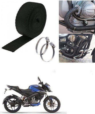 SRPHERE (3 Mtrs) Silencer Wrap Bike Exhaust Heat Shield for Bajaj Pulsar 160 NS DTS-i Bike Exhaust Heat Shield