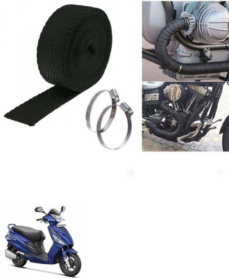 SRPHERE (3 Mtrs) Silencer Wrap Bike Exhaust Heat Shield Bike Exhaust Heat Shield