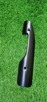 B.K Accessories ROYAL ENFIELD BEND PIPE PLATE BLACK HEAVY STRONG MATERIAL Bike Exhaust Heat Shield