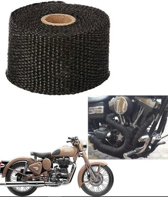 TA 3 Meter Glass Fiber Exhaust Heat Wrap for Royal Enfield Bullet Bike Exhaust Heat Shield