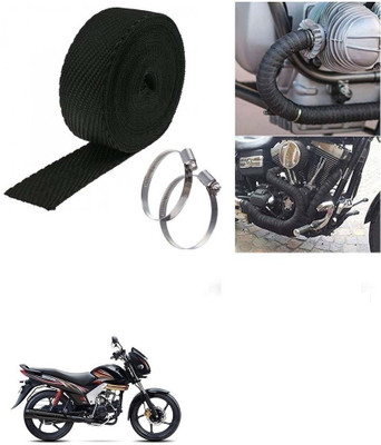SRPHERE (3 Mtrs) Silencer Wrap Bike Exhaust Heat Shield for Mahindra Centuro Bike Exhaust Heat Shield