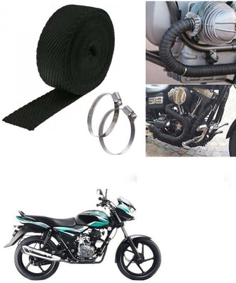SRPHERE (3 Mtrs) Silencer Wrap Bike Exhaust Heat Shield for Bajaj Discover 100 DTS-i Bike Exhaust Heat Shield