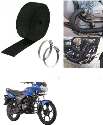 SRPHERE (3 Mtrs) Silencer Wrap Bike Exhaust Heat Shield for Bajaj Discover Bike Exhaust Heat Shield