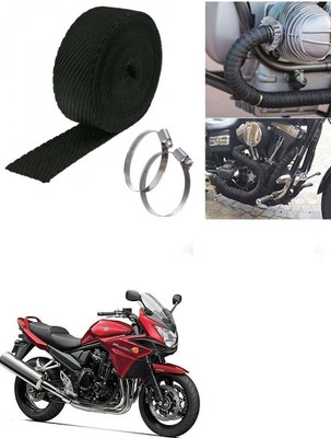 SRPHERE (3 Mtrs) Silencer Wrap Bike Exhaust Heat Shield for Suzuki Bandit Bike Exhaust Heat Shield