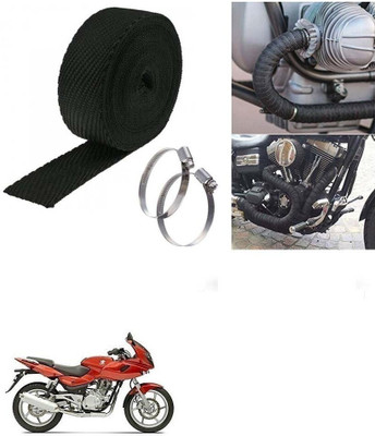 SRPHERE (3 Mtrs) Silencer Wrap Bike Exhaust Heat Shield for Bajaj Pulsar 220 DTS-i Bike Exhaust Heat Shield