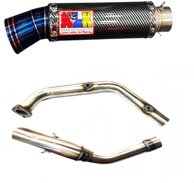 acube mart Yamaha R15 Slip-on Exhaust System(Stainless Steel)