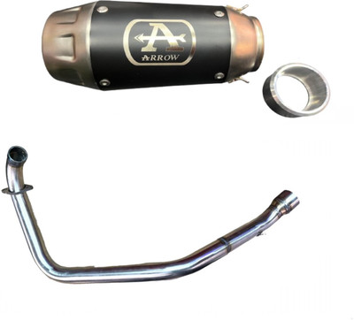 acube mart Yamaha FZ Slip-on Exhaust System(Stainless Steel)