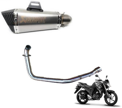 acube mart Yamaha FZ Slip-on Exhaust System(Stainless Steel)