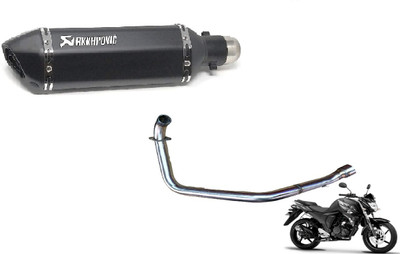 acube mart Yamaha FZ Slip-on Exhaust System(Stainless Steel)