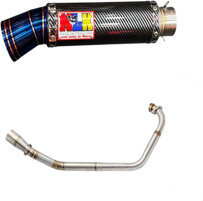 acube mart Yamaha R15 V2 Slip-on Exhaust System(Stainless Steel)