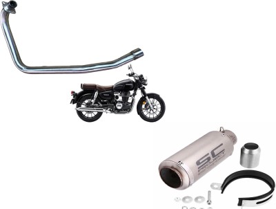 acube mart Honda Universal For Bike Slip-on Exhaust System(Stainless Steel)